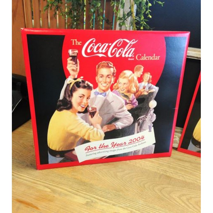 Coca Cola Calendrier 2004 dans une pochette cartonnée
